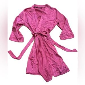 PRICE ⬇️ NEW Pink Robe Secret Treasures With Belt Tags L/XL 16-18
